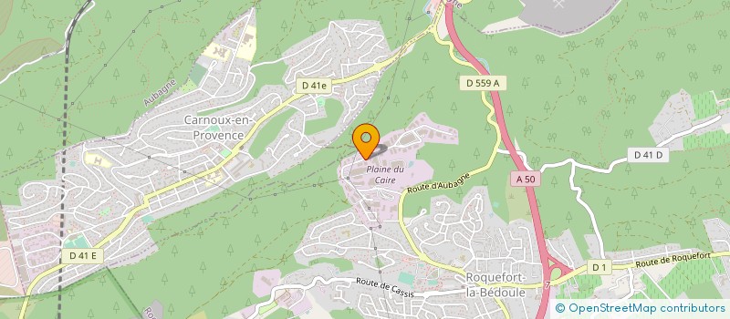 localisation de l'entreprise GROUPE INTERCABLES à ROQUEFORT-LA-BEDOULE