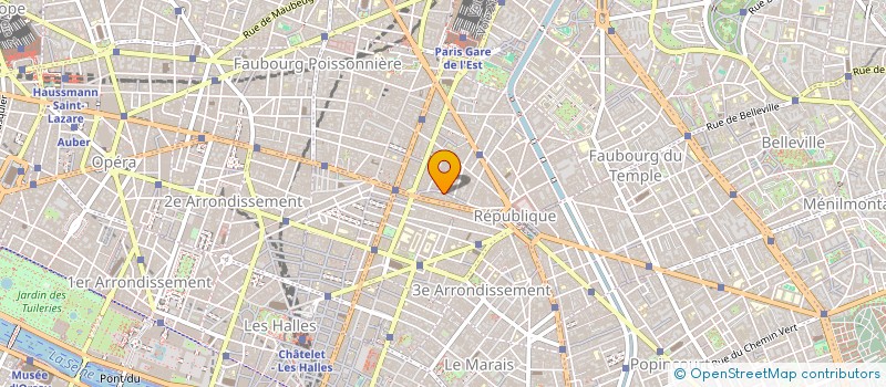 localisation de l'entreprise GROUPE INTERFACE  PARIS