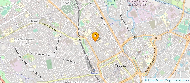 localisation de l'entreprise GROUPE INTERNATIONAL D'ART CONTEMPORAIN  TROYES