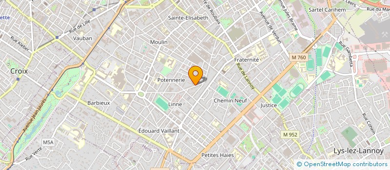 localisation de l'entreprise GROUPE INTERVENTION PLONGEURS SECOURISTE à ROUBAIX