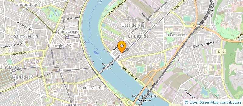 localisation de l'entreprise GROUPE IRIS LOCATION à BORDEAUX