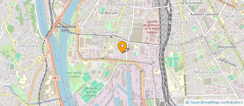 localisation de l'entreprise GROUPE ISARA ISEMA à LYON