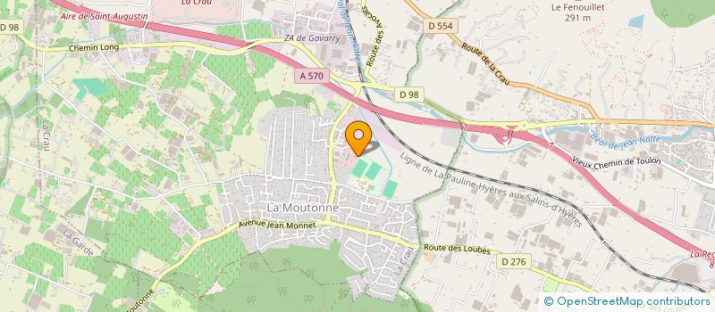 localisation de l'entreprise GROUPE ISISCOM - ONLINE INGENIERIE à LA CRAU