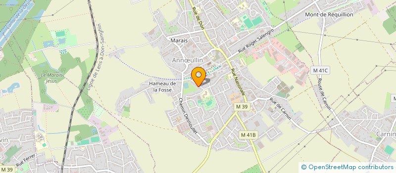 localisation de l'entreprise GROUPE ISOMAN  ANNULLIN