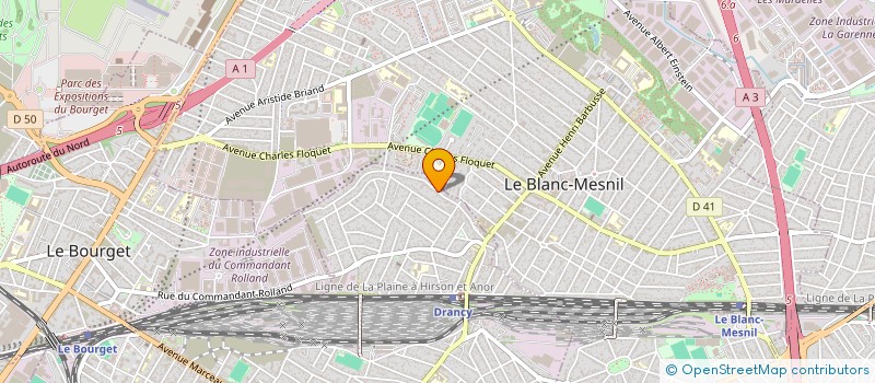 localisation de l'entreprise GROUPE ISOPLUS à DRANCY