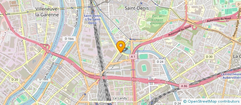 localisation de l'entreprise GROUPE ISOREAL INGENIERIE à SAINT-DENIS