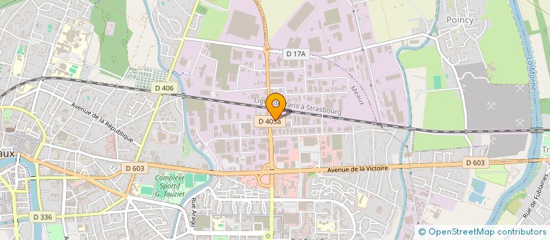 localisation de l'entreprise GROUPE ISTRA à MEAUX