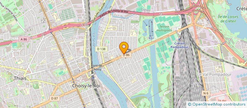 localisation de l'entreprise GROUPE IVORIS COMOE CONDUITE à CHOISY-LE-ROI