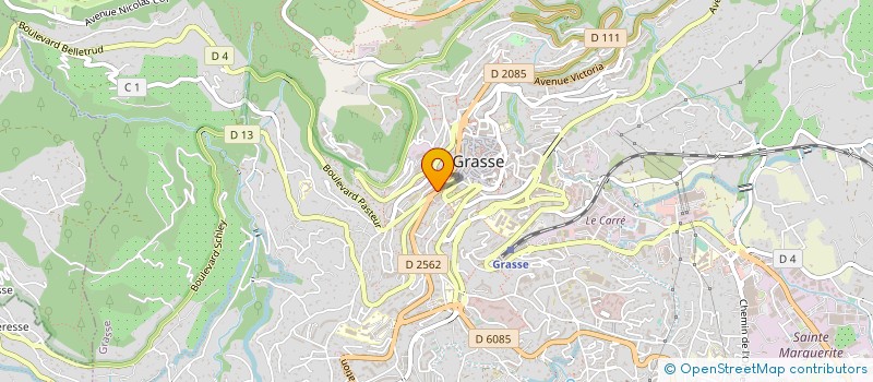 localisation de l'entreprise GROUPE JACQUES MERKER à GRASSE