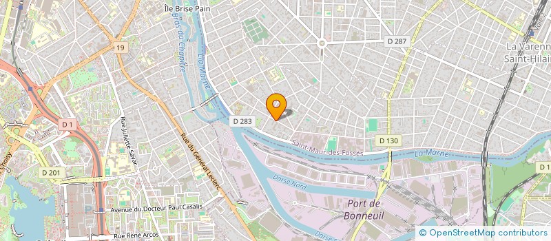 localisation de l'entreprise GROUPE JADE à SAINT-MAUR-DES-FOSSES