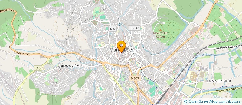 localisation de l'entreprise GROUPE JB à MANOSQUE