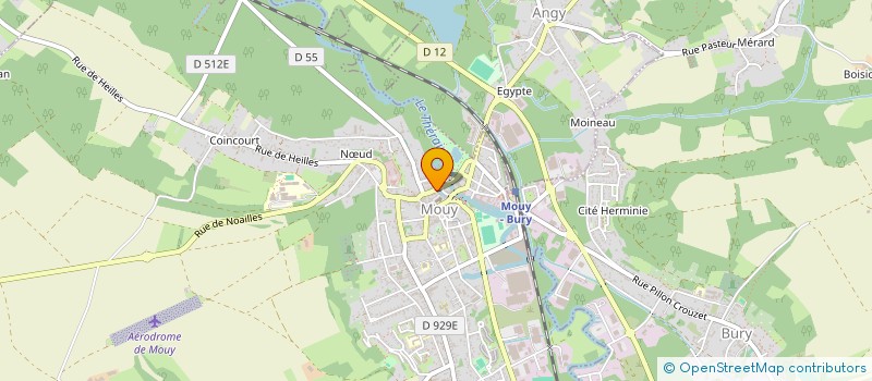 localisation de l'entreprise GROUPE JEAN-BAPTISTE HOLDING  MOUY