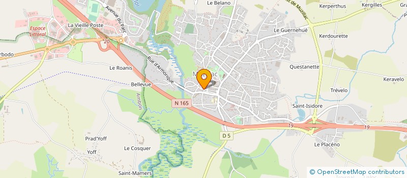 localisation de l'entreprise GROUPE JEANNE D ARC à MUZILLAC