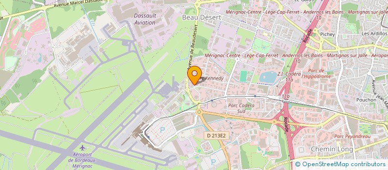 localisation de l'entreprise GROUPE JMC ECOLE à BEGLES