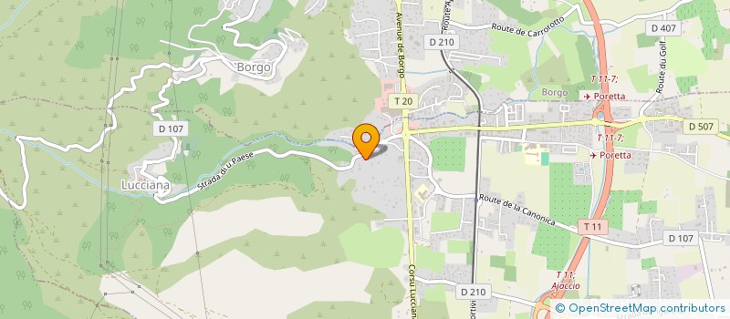 localisation de l'entreprise GROUPE JMCS à LUCCIANA