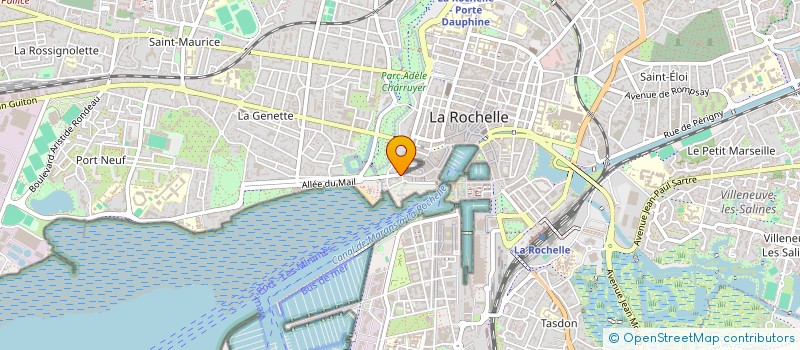 localisation de l'entreprise GROUPE JOB PUBLIC  LA ROCHELLE