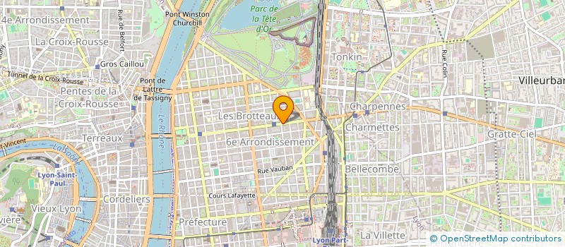 localisation de l'entreprise GROUPE JOYE  LYON