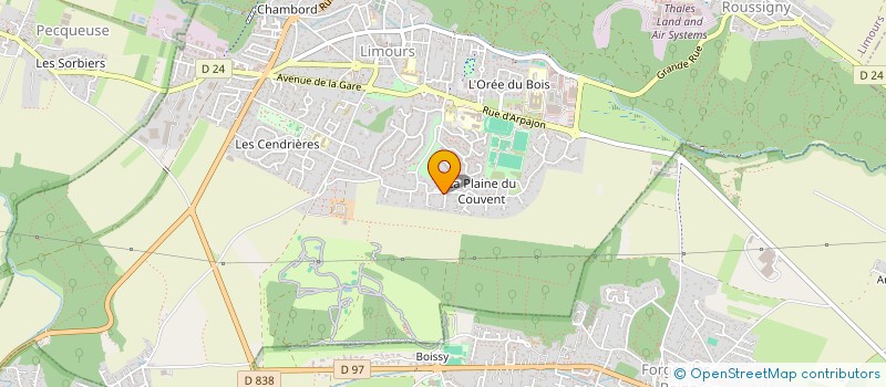 localisation de l'entreprise GROUPE JP GESTION  LIMOURS