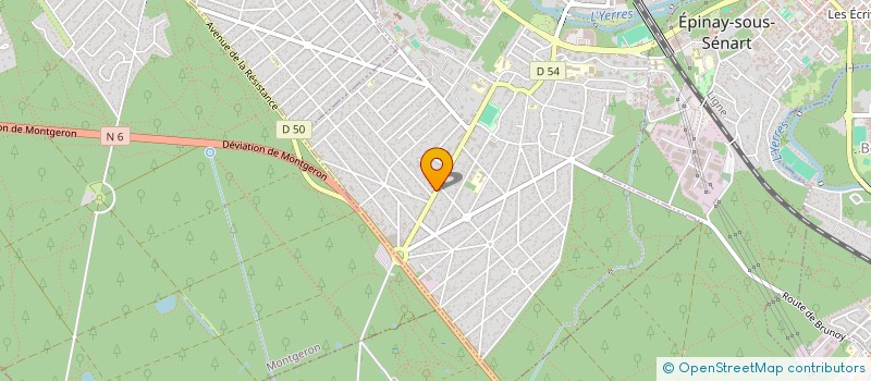 localisation de l'entreprise GROUPE JPL à BRUNOY