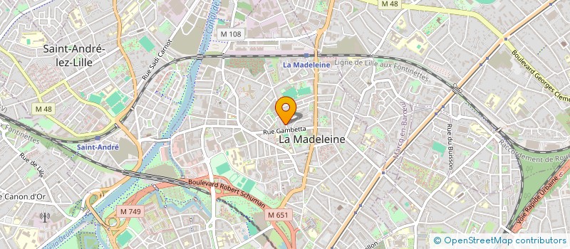 localisation de l'entreprise GROUPE JSP à LA MADELEINE