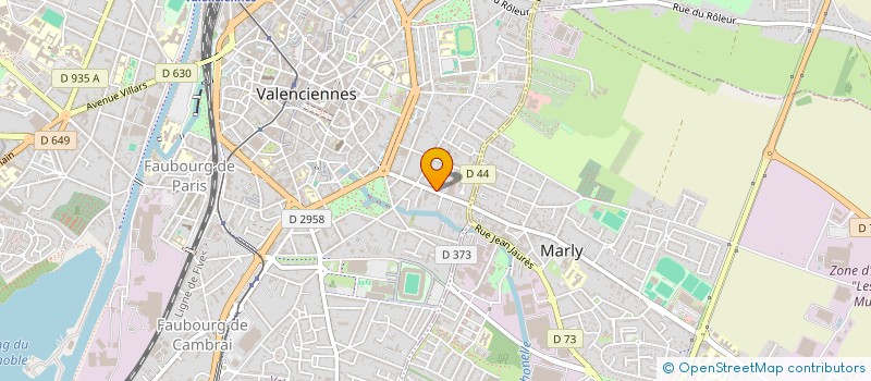 localisation de l'entreprise GROUPE JUST à VALENCIENNES