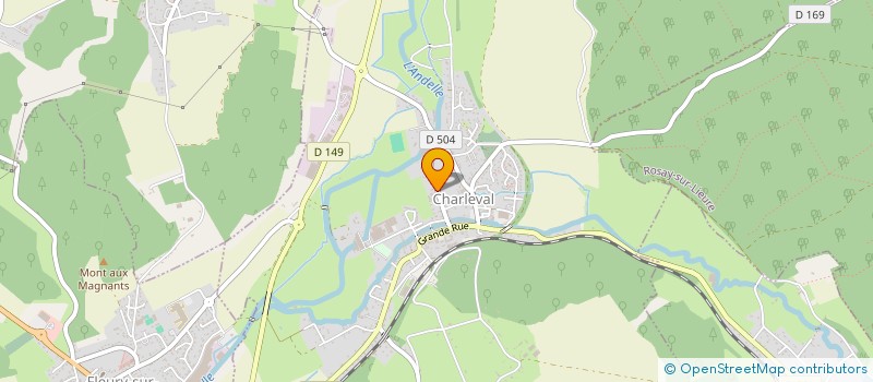 localisation de l'entreprise GROUPE JVL  CHARLEVAL