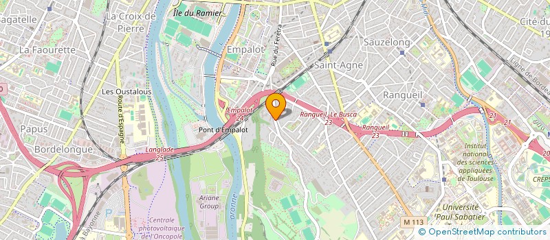 localisation de l'entreprise GROUPE K-IMMO à TOULOUSE