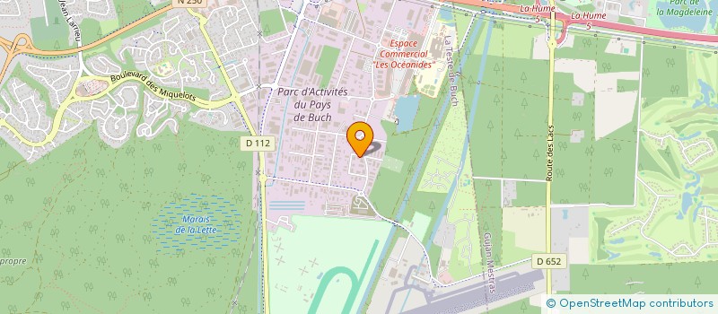 localisation de l'entreprise GROUPE KALYS  GUJAN-MESTRAS