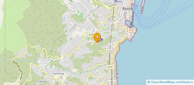 localisation de l'entreprise GROUPE KERFRAN à BASTIA
