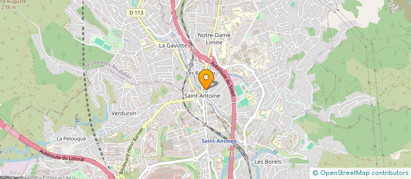 localisation de l'entreprise GROUPE KLEIN à MARSEILLE