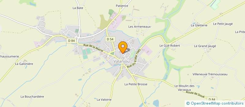 localisation de l'entreprise GROUPE KOZEE à CHEMILLE-EN-ANJOU