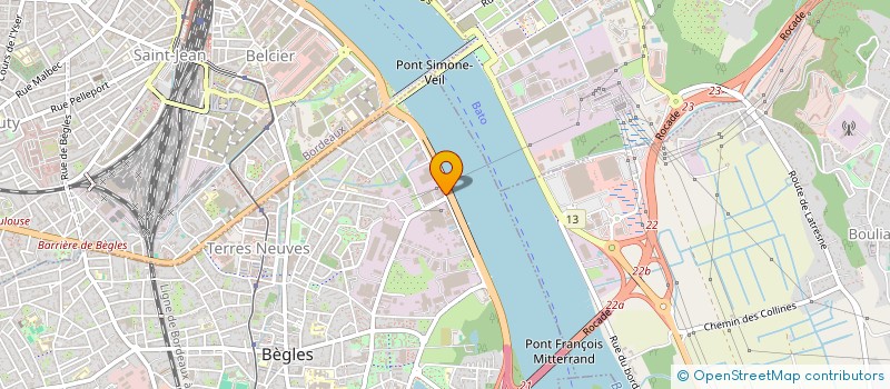 localisation de l'entreprise GROUPE KPROM à BEGLES