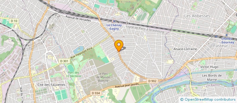 localisation de l'entreprise GROUPE KRT à NEUILLY-SUR-MARNE
