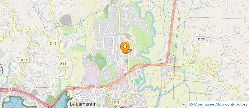 localisation de l'entreprise GROUPE KSC  LE LAMENTIN