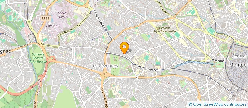 localisation de l'entreprise GROUPE L.A. DEVELOPPEMENT à MONTPELLIER