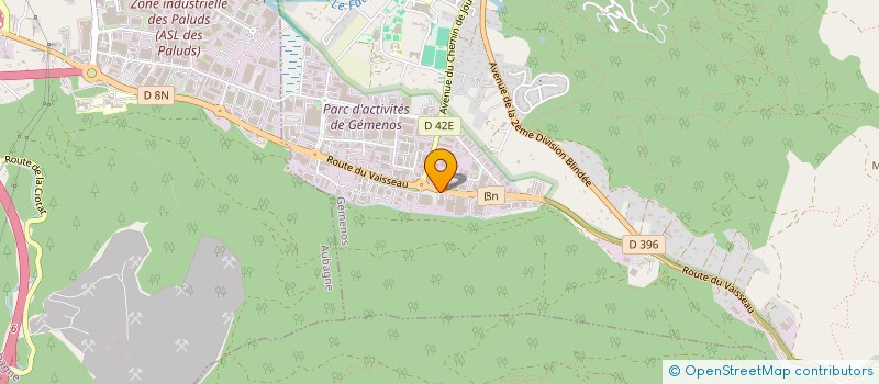 localisation de l'entreprise GROUPE L.C à GEMENOS
