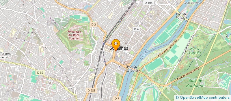 localisation de l'entreprise GROUPE L.C à SURESNES