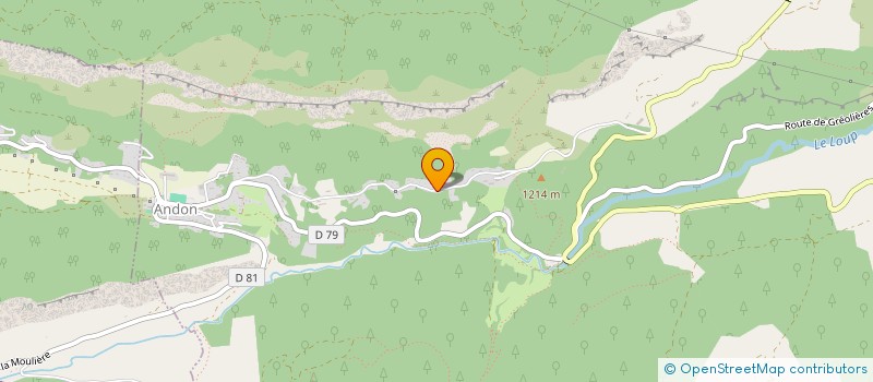 localisation de l'entreprise GROUPE L&L  ANDON