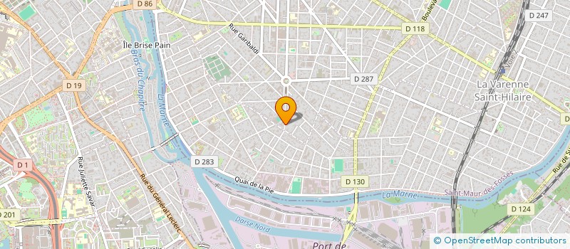 localisation de l'entreprise GROUPE L.R.B à SAINT-MAUR-DES-FOSSES