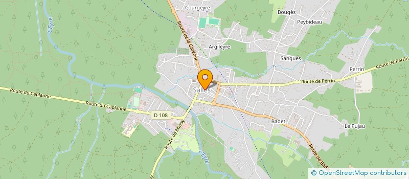 localisation de l'entreprise GROUPE L&V  SALLES