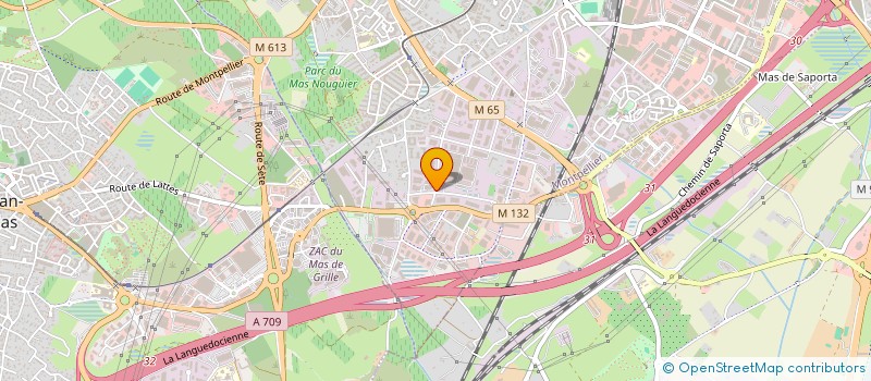 localisation de l'entreprise GROUPE L1 à MONTPELLIER