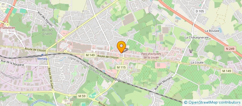 localisation de l'entreprise GROUPE L2A  BASSE-GOULAINE