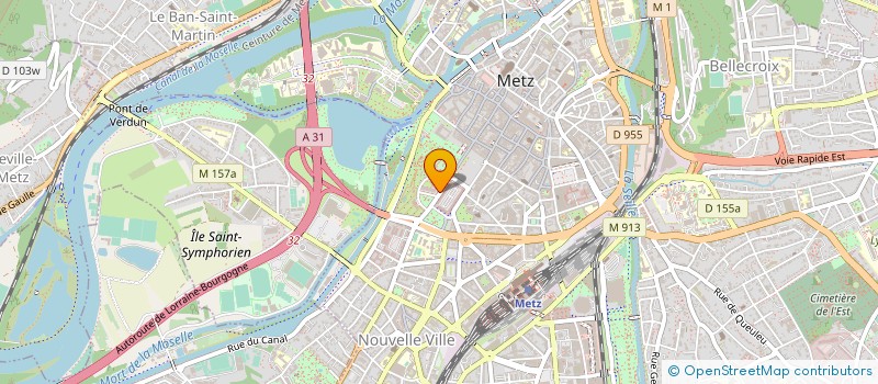 localisation de l'entreprise GROUPE LA CITADELLE  METZ