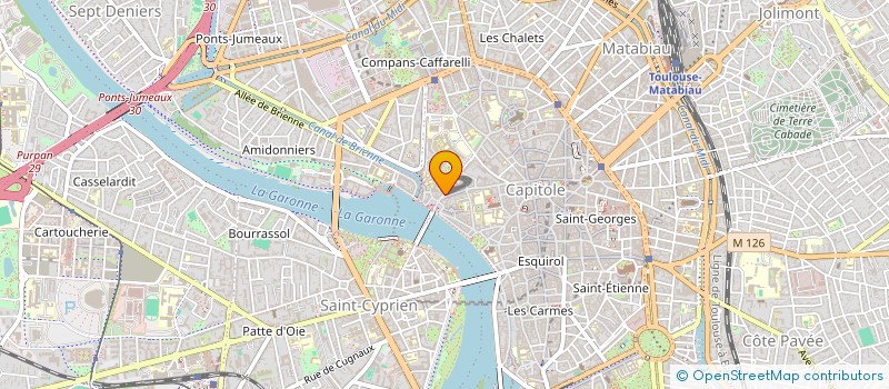 localisation de l'entreprise GROUPE LA MANUFACTURE  TOULOUSE