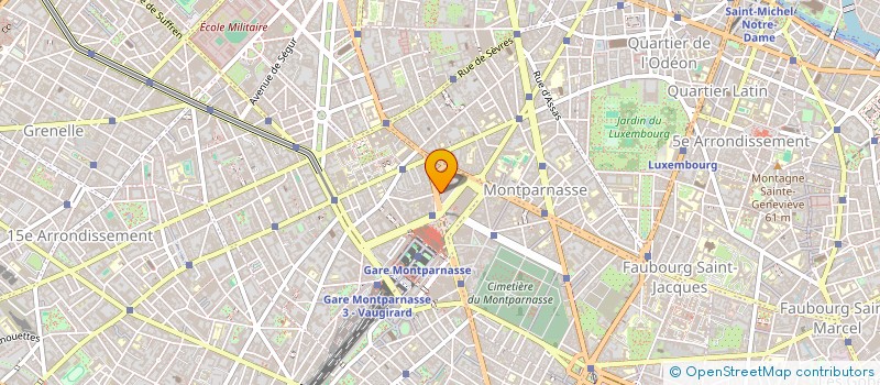 localisation de l'entreprise GROUPE LA ROCHE PERRAULT à PARIS
