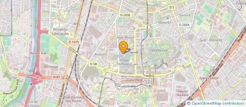 localisation de l'entreprise GROUPE LAM à GRENOBLE