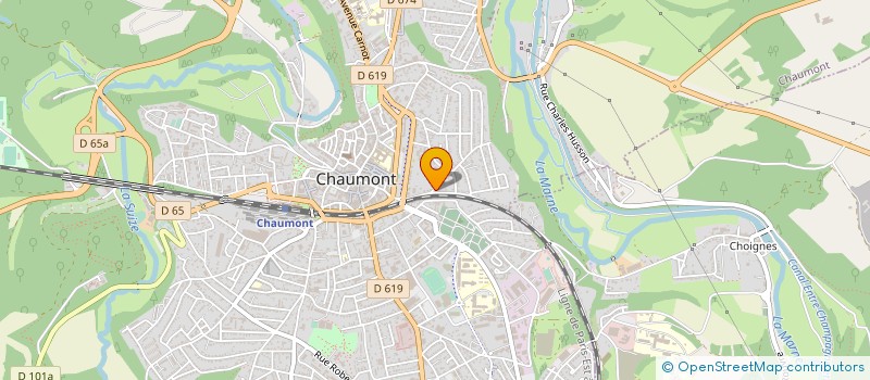 localisation de l'entreprise GROUPE LAMARTINE à CHAUMONT