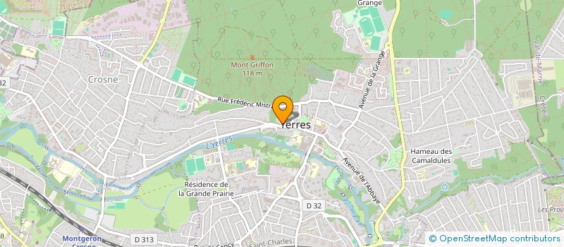 localisation de l'entreprise GROUPE LAOUARI ENVIRONNEMENT VEHICULE INDUSTRIEL ET AGRICOLE  YERRES