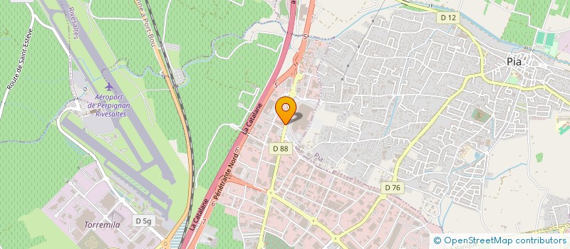 localisation de l'entreprise GROUPE LAROUSSINIE  PERPIGNAN