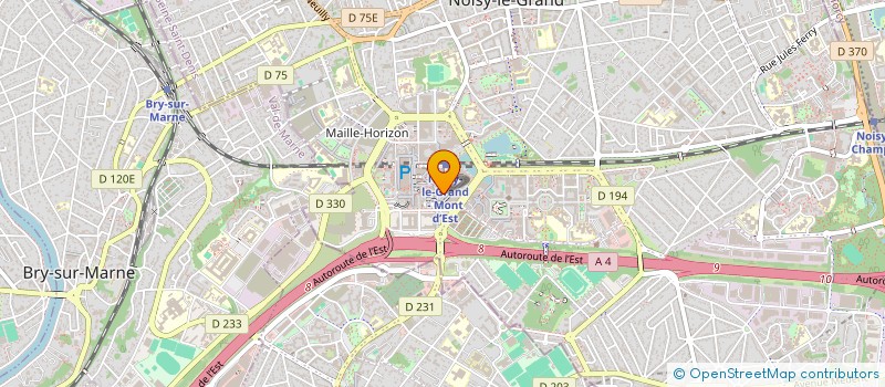 localisation de l'entreprise GROUPE LASNI à NOISY-LE-GRAND
